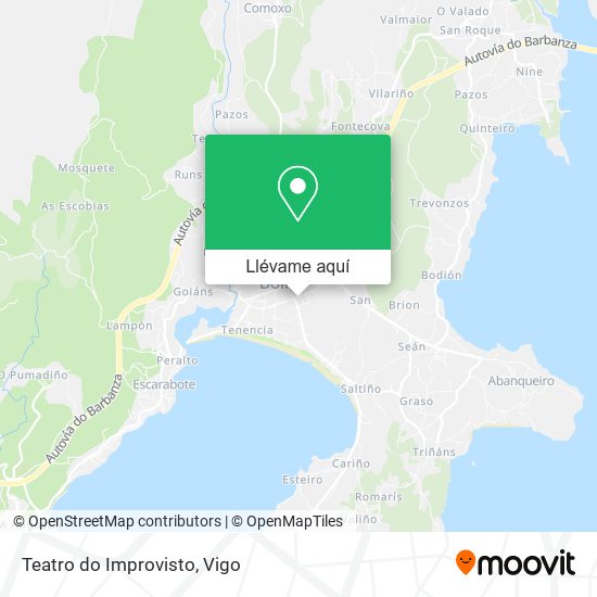 Mapa Teatro do Improvisto