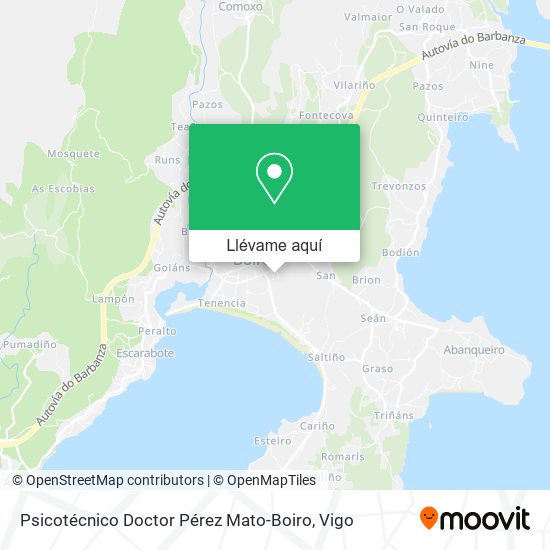Mapa Psicotécnico Doctor Pérez Mato-Boiro