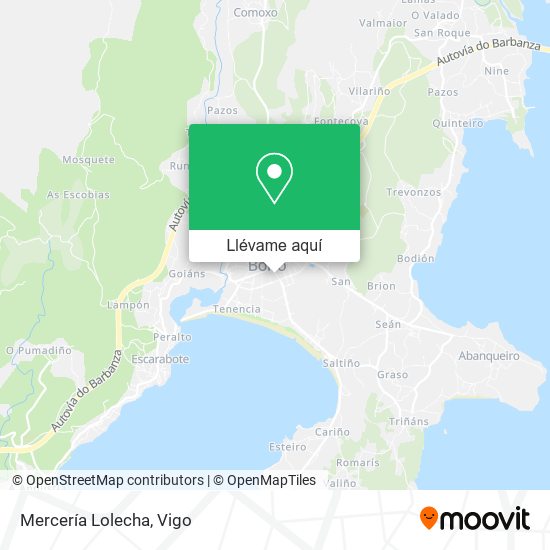 Mapa Mercería Lolecha