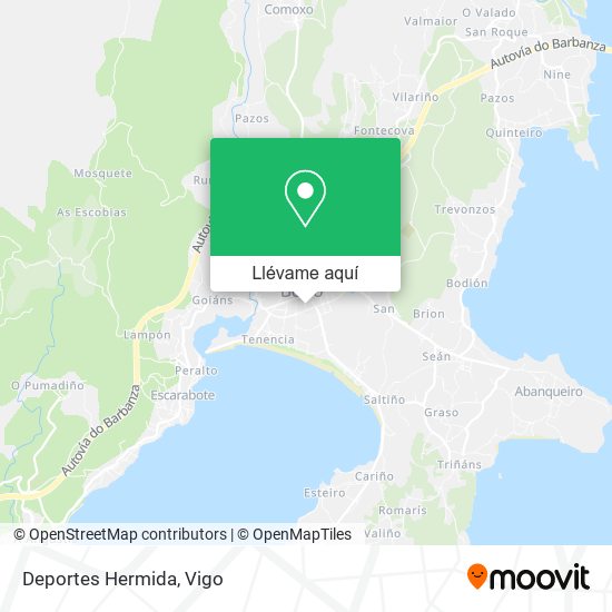 Mapa Deportes Hermida
