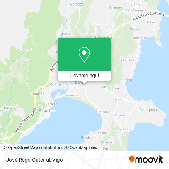 Mapa José Rego Outeiral