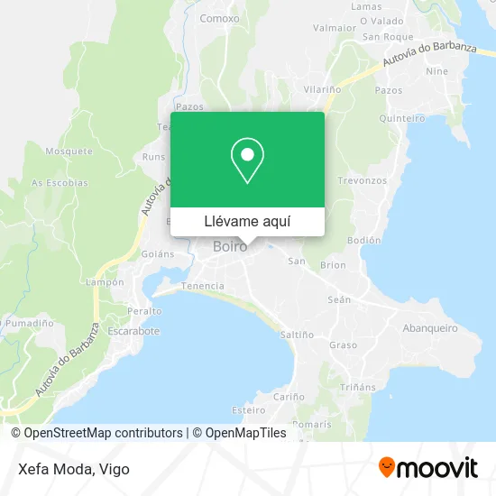 Mapa Xefa Moda