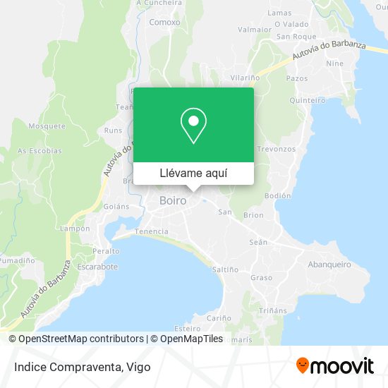 Mapa Indice Compraventa