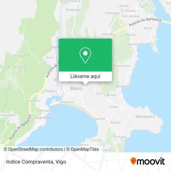 Mapa Indice Compraventa
