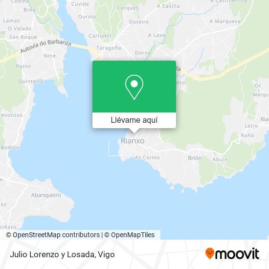 Mapa Julio Lorenzo y Losada