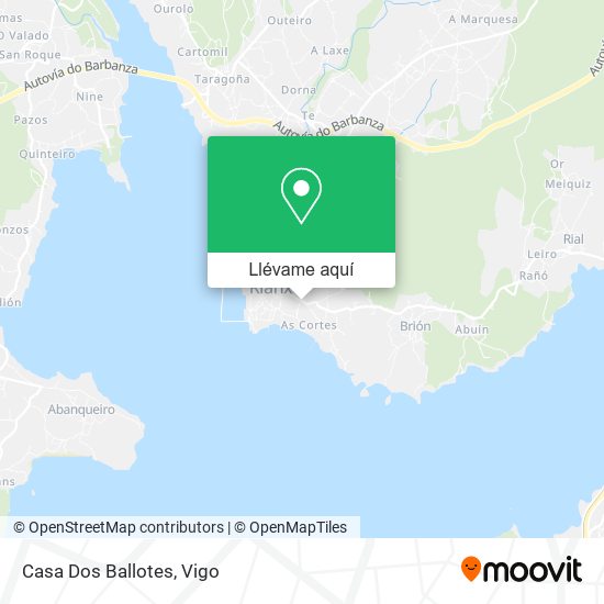 Mapa Casa Dos Ballotes