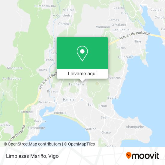 Mapa Limpiezas Mariño