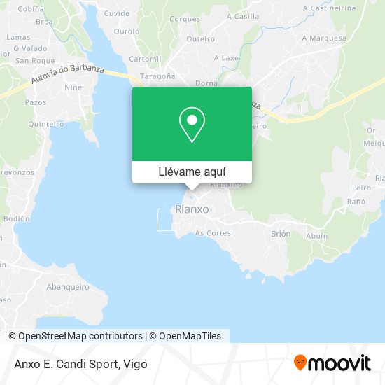Mapa Anxo E. Candi Sport