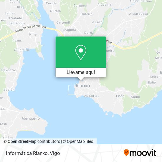 Mapa Informática Rianxo