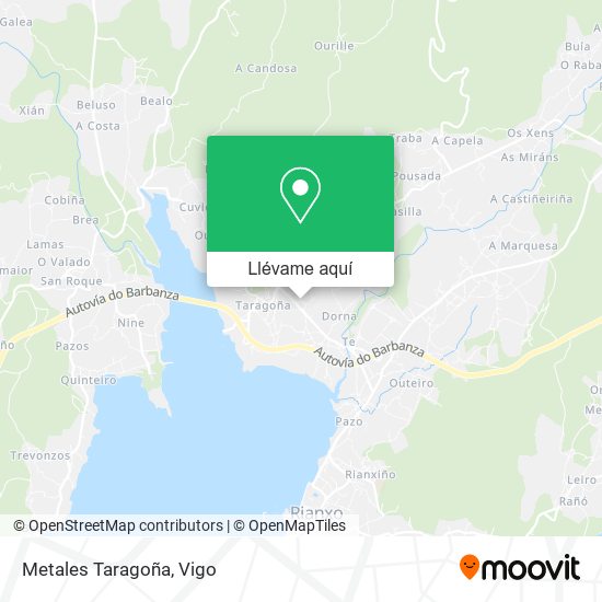 Mapa Metales Taragoña