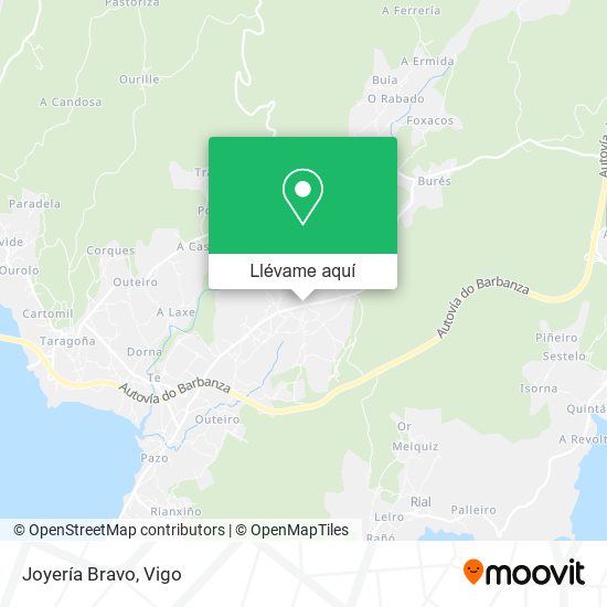 Mapa Joyería Bravo