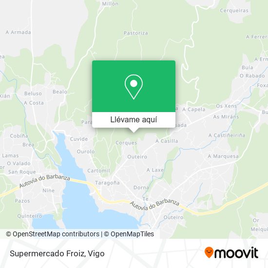 Mapa Supermercado Froiz