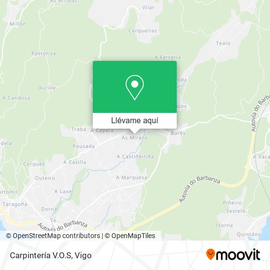 Mapa Carpintería V.O.S