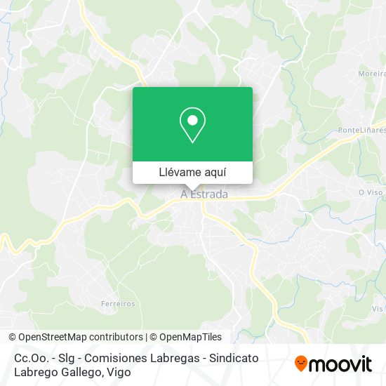 Mapa Cc.Oo. - Slg - Comisiones Labregas - Sindicato Labrego Gallego