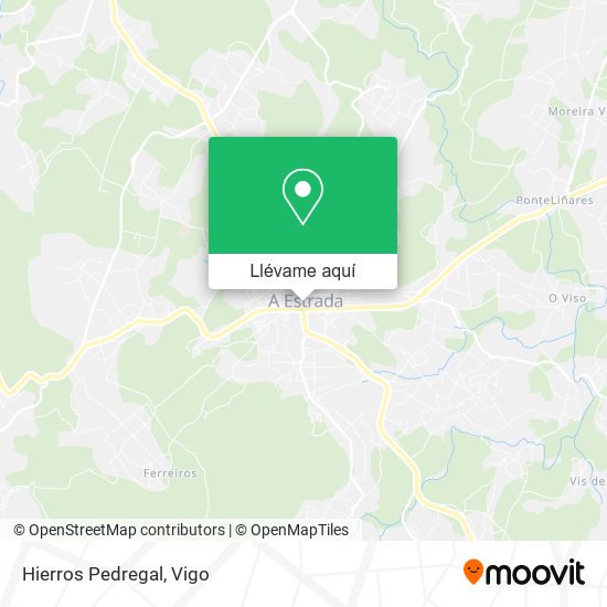Mapa Hierros Pedregal