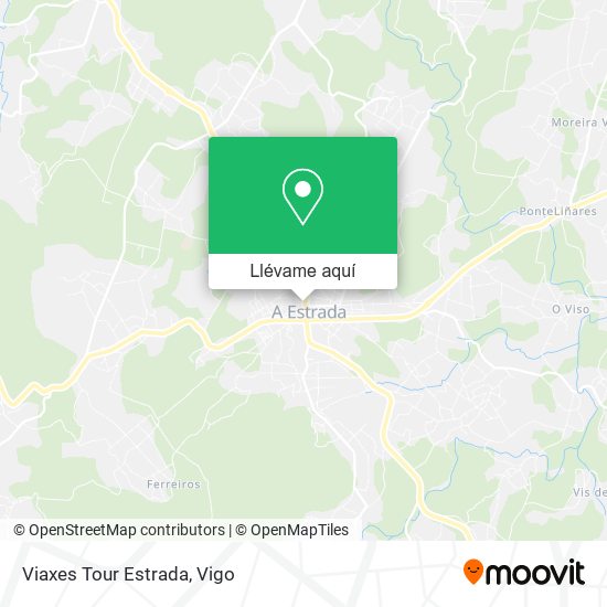 Mapa Viaxes Tour Estrada