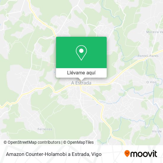 Mapa Amazon Counter-Holamobi a Estrada
