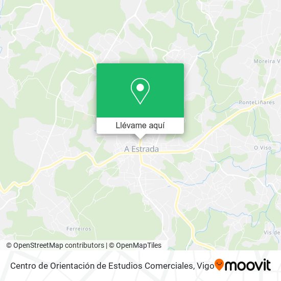 Mapa Centro de Orientación de Estudios Comerciales