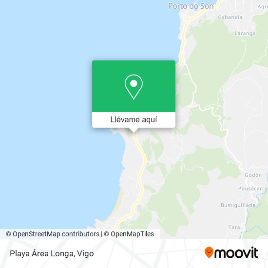 Mapa Playa Área Longa
