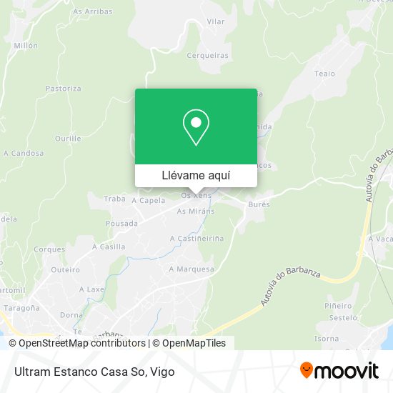 Mapa Ultram Estanco Casa So