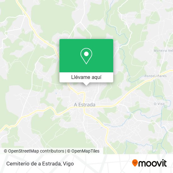Mapa Cemiterio de a Estrada