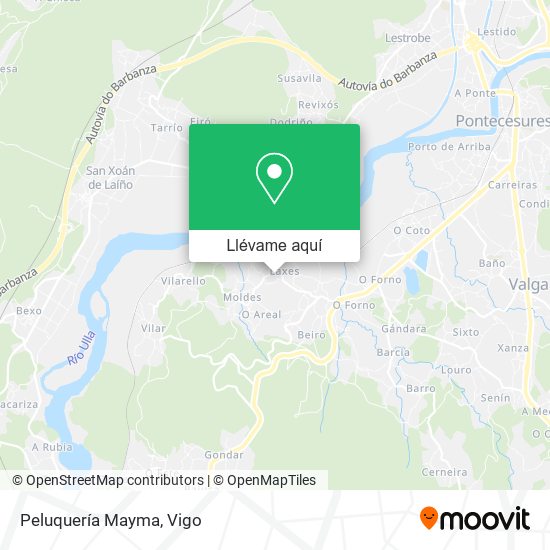 Mapa Peluquería Mayma