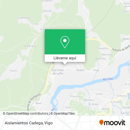 Mapa Aislamientos Cadega