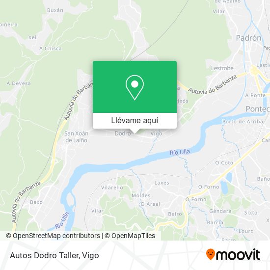 Mapa Autos Dodro Taller