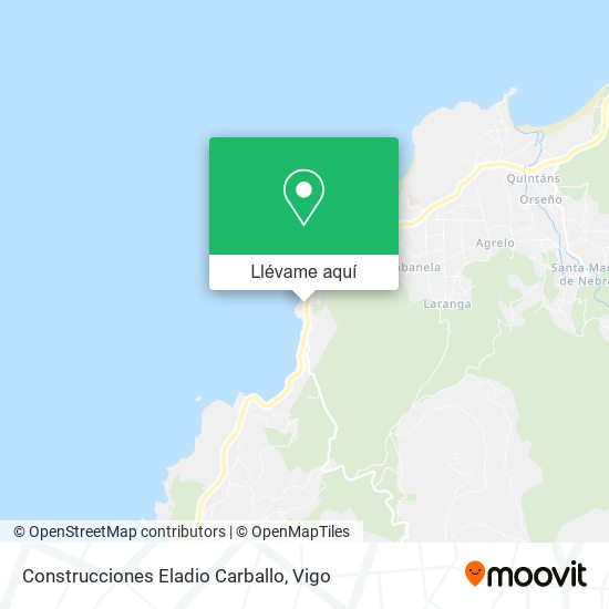 Mapa Construcciones Eladio Carballo