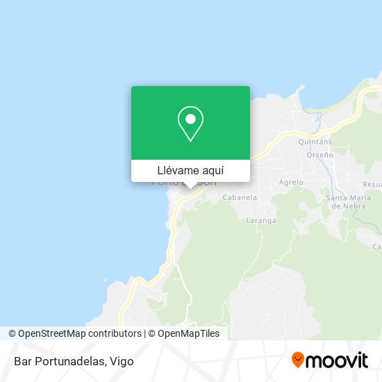 Mapa Bar Portunadelas