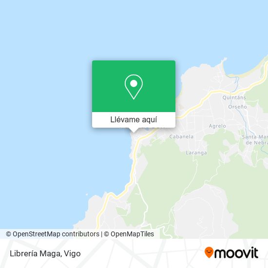 Mapa Librería Maga