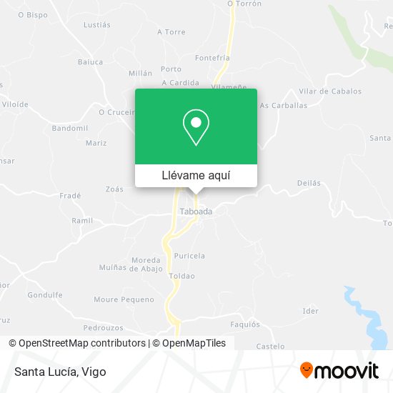 Mapa Santa Lucía