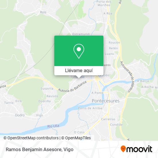 Mapa Ramos Benjamín Asesore