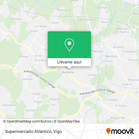 Mapa Supermercado Atlántico