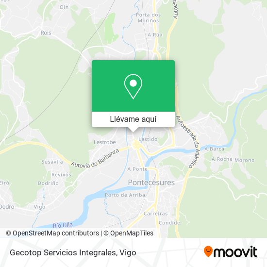 Mapa Gecotop Servicios Integrales