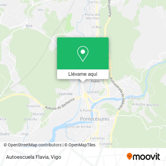 Mapa Autoescuela Flavia