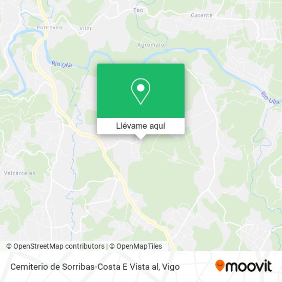 Mapa Cemiterio de Sorribas-Costa E Vista al
