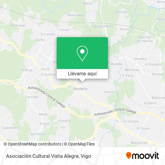 Mapa Asociación Cultural Vista Alegre