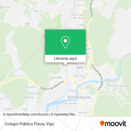 Mapa Colegio Público Flavia