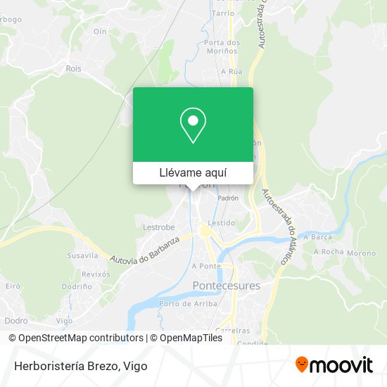 Mapa Herboristería Brezo