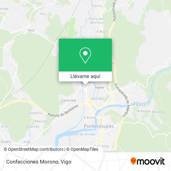 Mapa Confecciones Morono