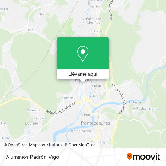 Mapa Aluminios Padrón