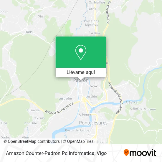 Mapa Amazon Counter-Padron Pc Informatica