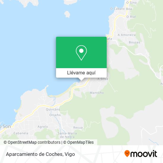 Mapa Aparcamiento de Coches
