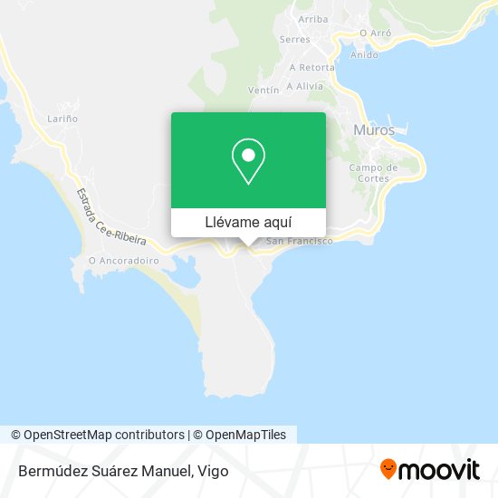 Mapa Bermúdez Suárez Manuel