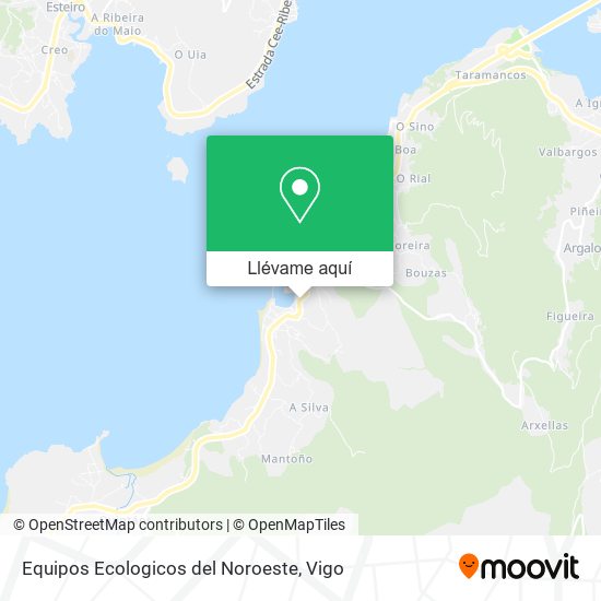 Mapa Equipos Ecologicos del Noroeste
