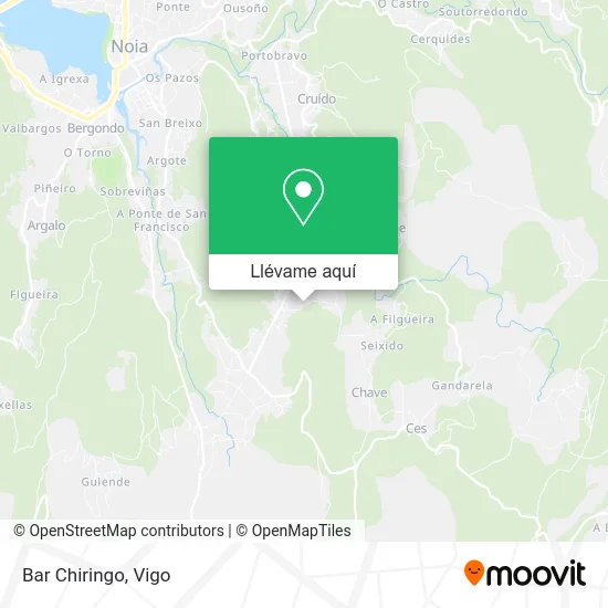 Mapa Bar Chiringo