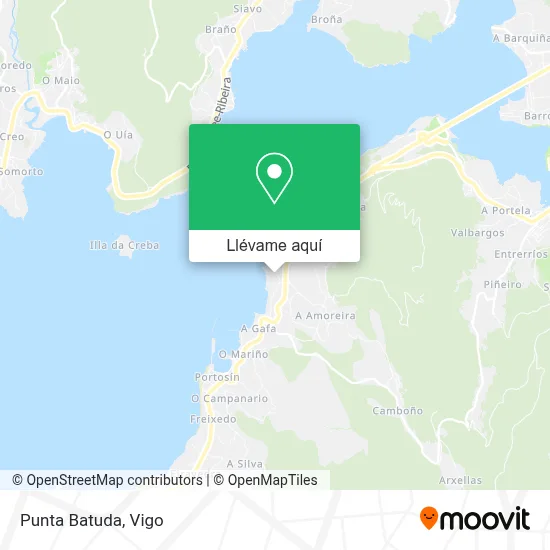 Mapa Punta Batuda