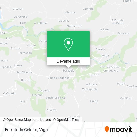 Mapa Ferretería Celeiro