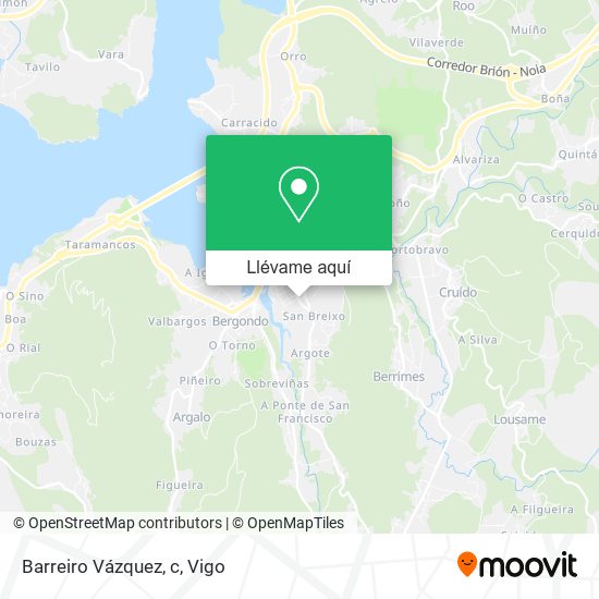 Mapa Barreiro Vázquez, c